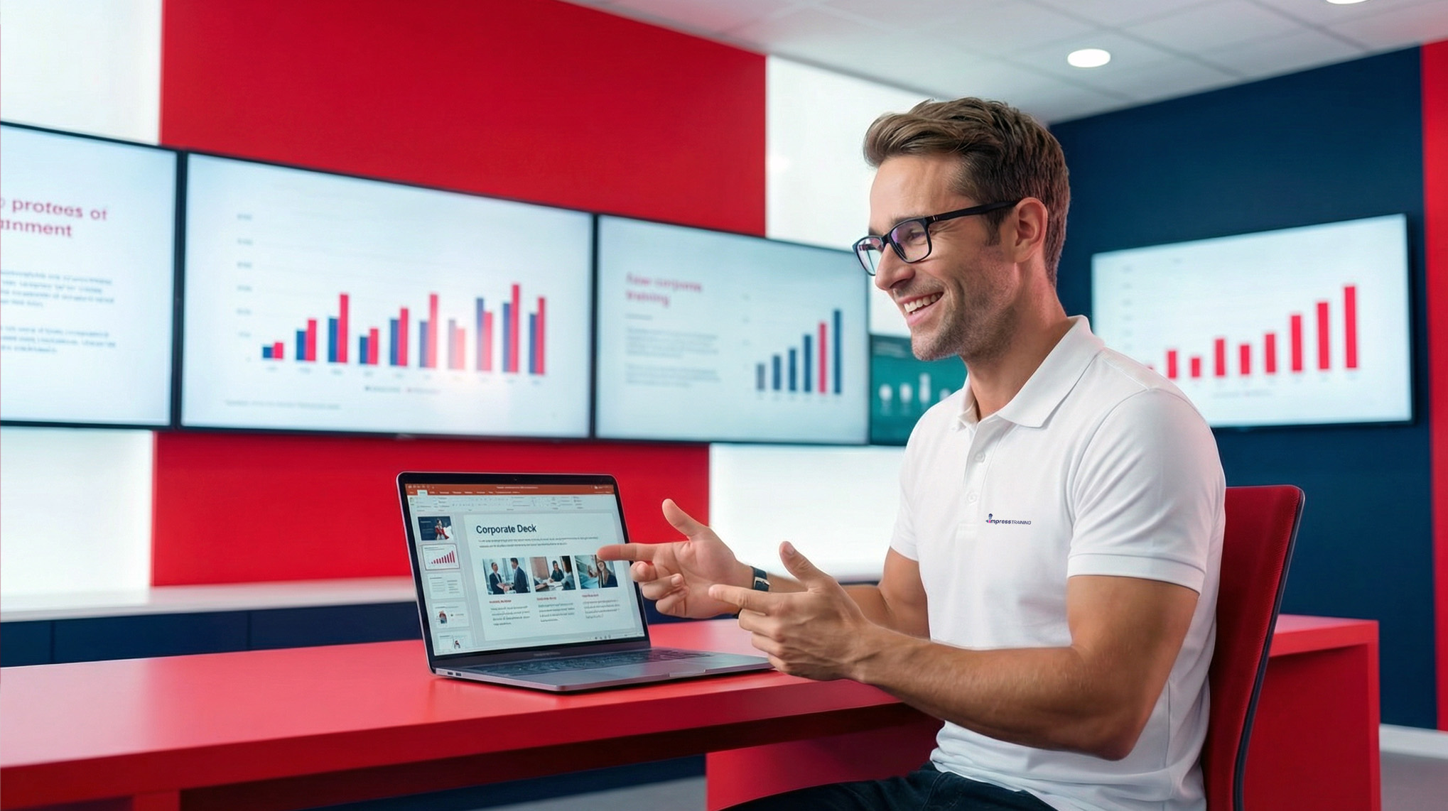 PowerPoint Design for Business Presentations with Copilot & AI